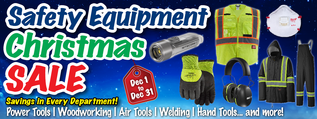 Flyer Sale Safety Equipment