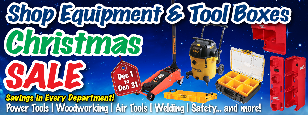 Flyer Sale Shop Equipment & Tool Boxes