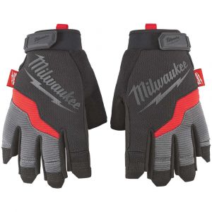 Milwaukee Performance Fingerless Work Gloves - M