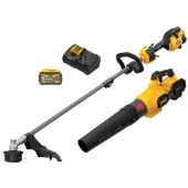 DeWalt 60V MAX 17" Brushless Cordless Attachment Capable String Trimmer and Blower Combo Kit
