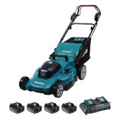 Makita DLM539CT4 36V LXT 21" Self-Propelled Lawn Mower 5.0Ah x 4Kit