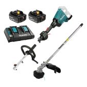 Makita 36V (18Vx2) Trimmer Split Shaft Power Unit - 4x5.0ah Battery Kit